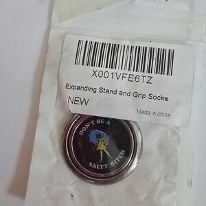 Funny Expanding Stand and Grip Socket Dont‎ Be a Salty B*tch